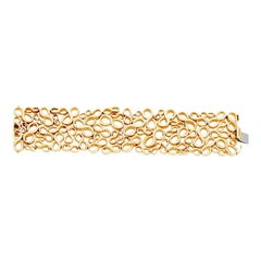 18k Gold Infinity Bracelet by John Landrum Bryant
