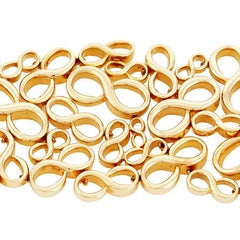 18k Gold Infinity Bracelet by John Landrum Bryant