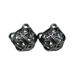 Quest Double Mystical Tiger Cufflinks by John Landrum Bryant