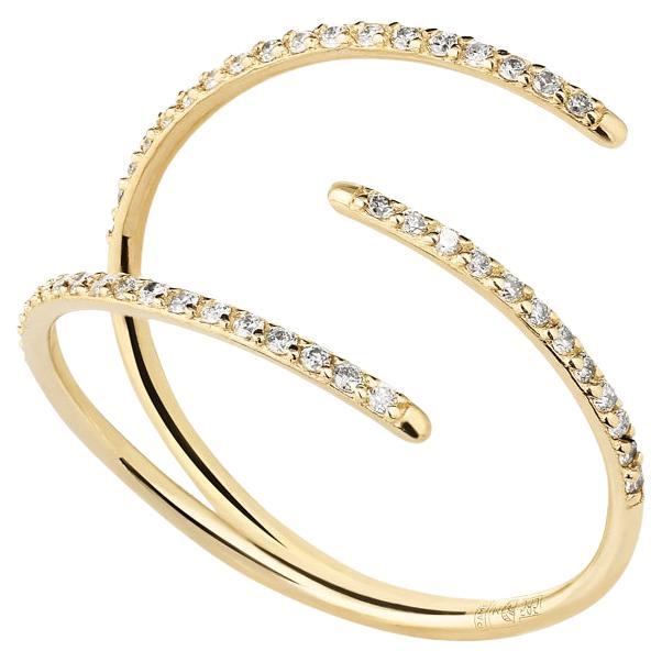 Anello in oro 18k con diamanti