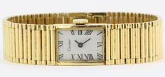 Vintage Cartier 18K Gold Girard Perregaux Tank Watch c.1950's