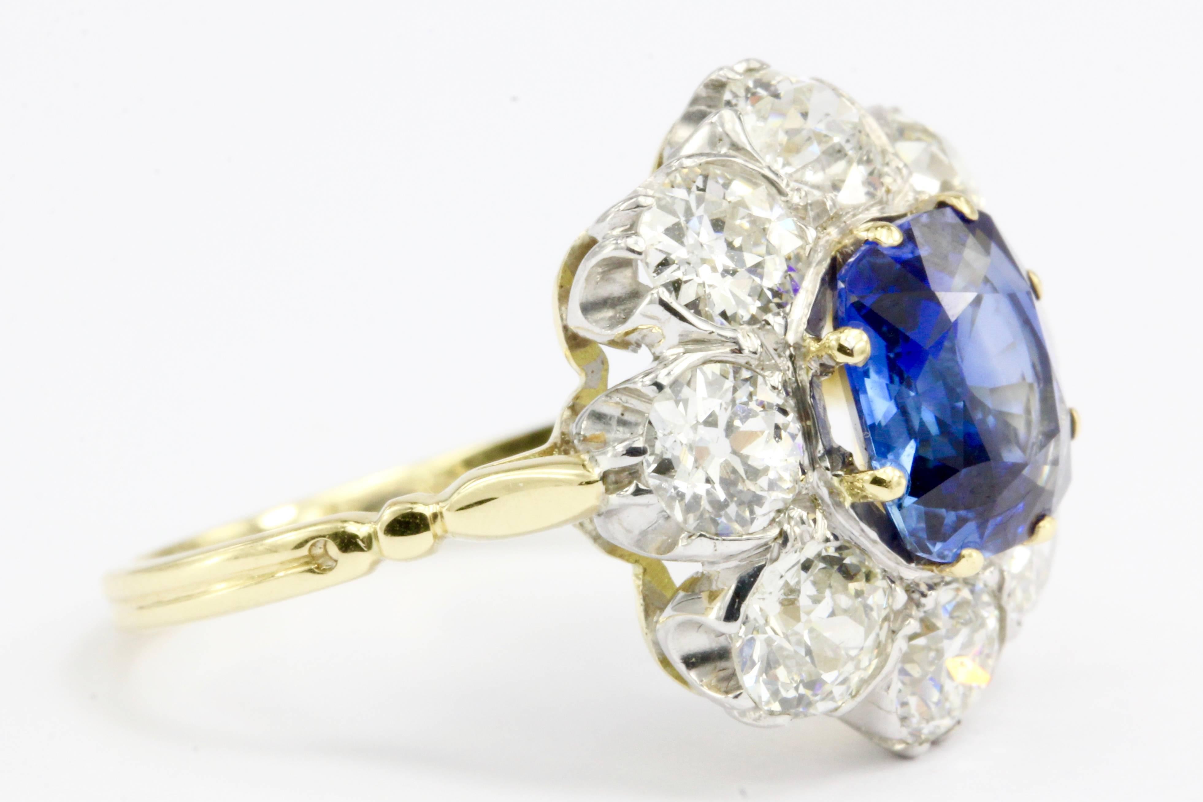 3 carat sapphire ring