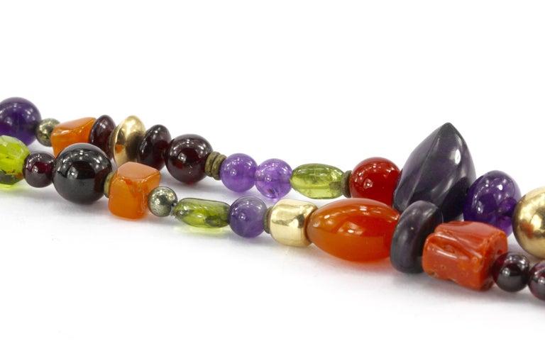 Benny and Valene Aldrich JuJu Beads Sterling Silver and Gold Inlaid