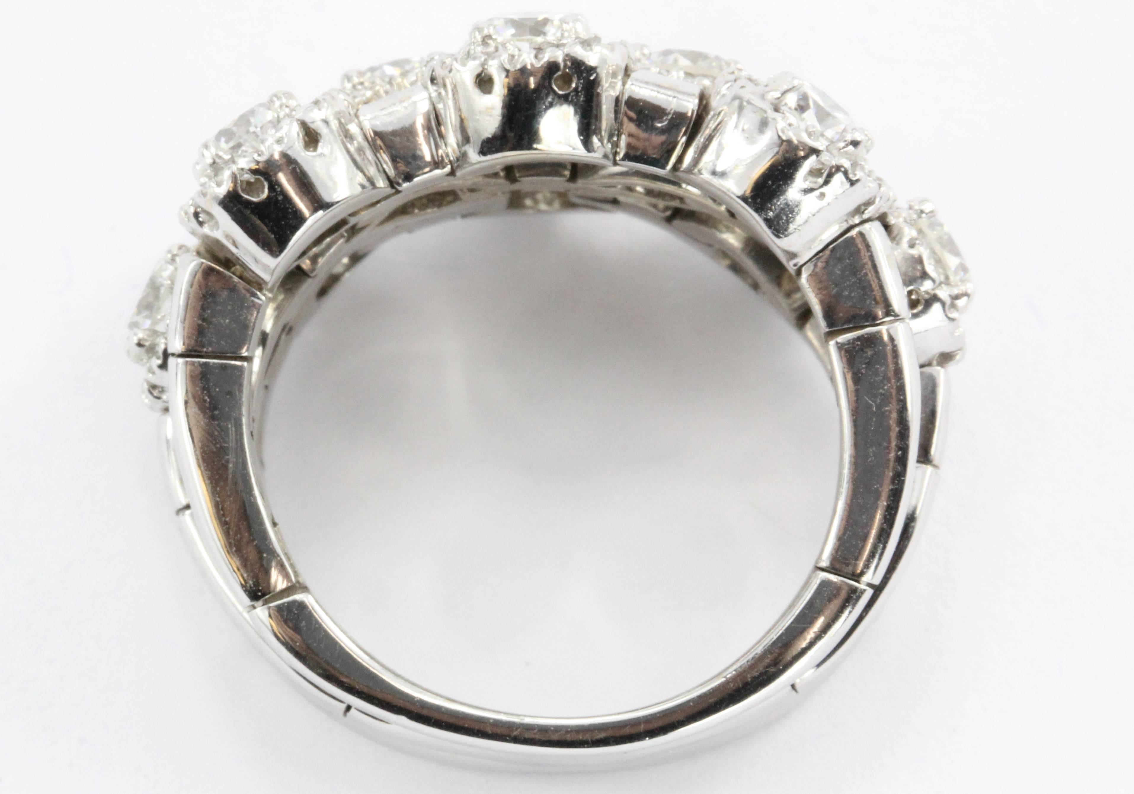 sonia bitton diamond flex ring