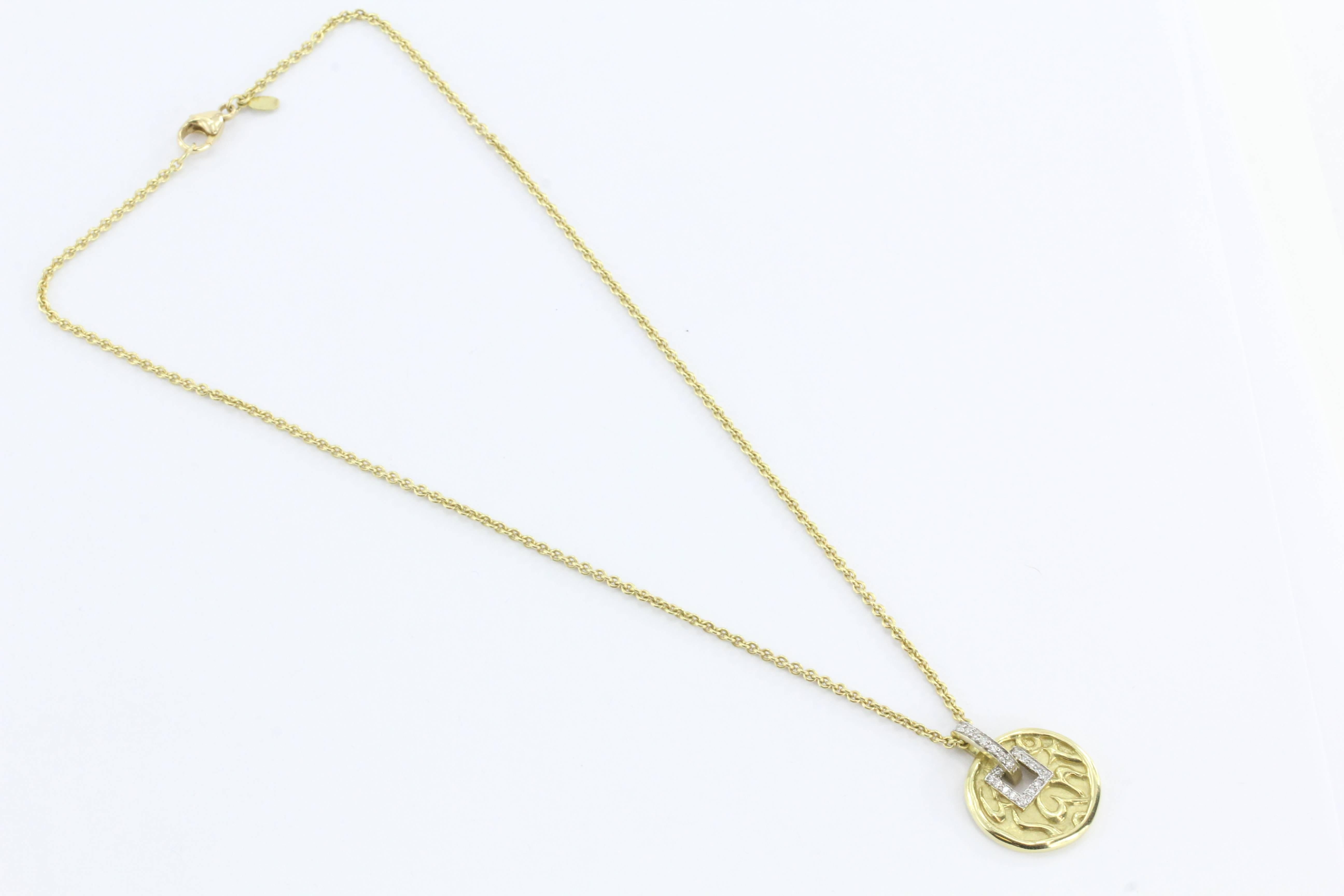 SeidenGang Liebe des Lebens Diamant Gold Charme Damen