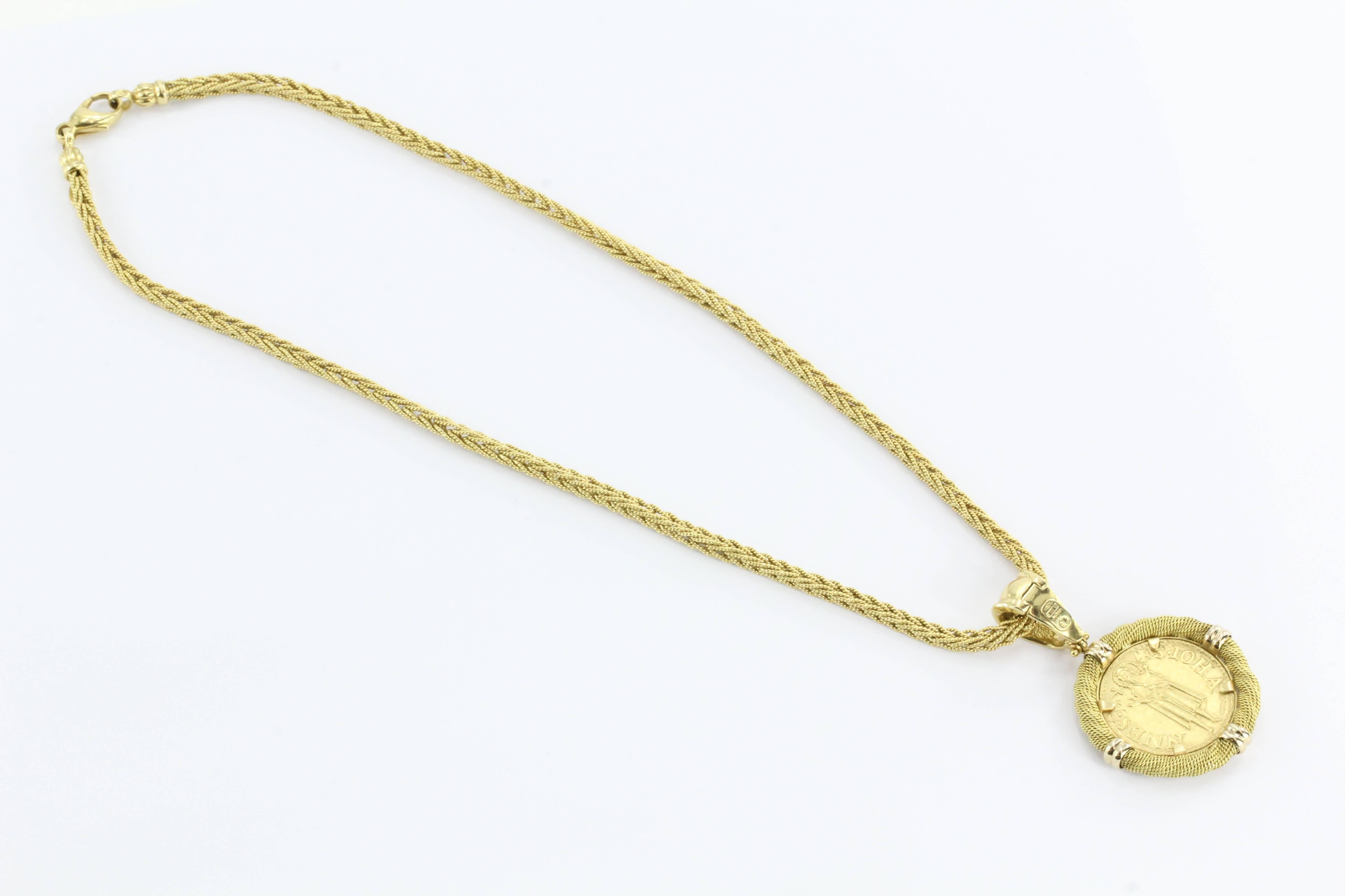 italian pendant necklace