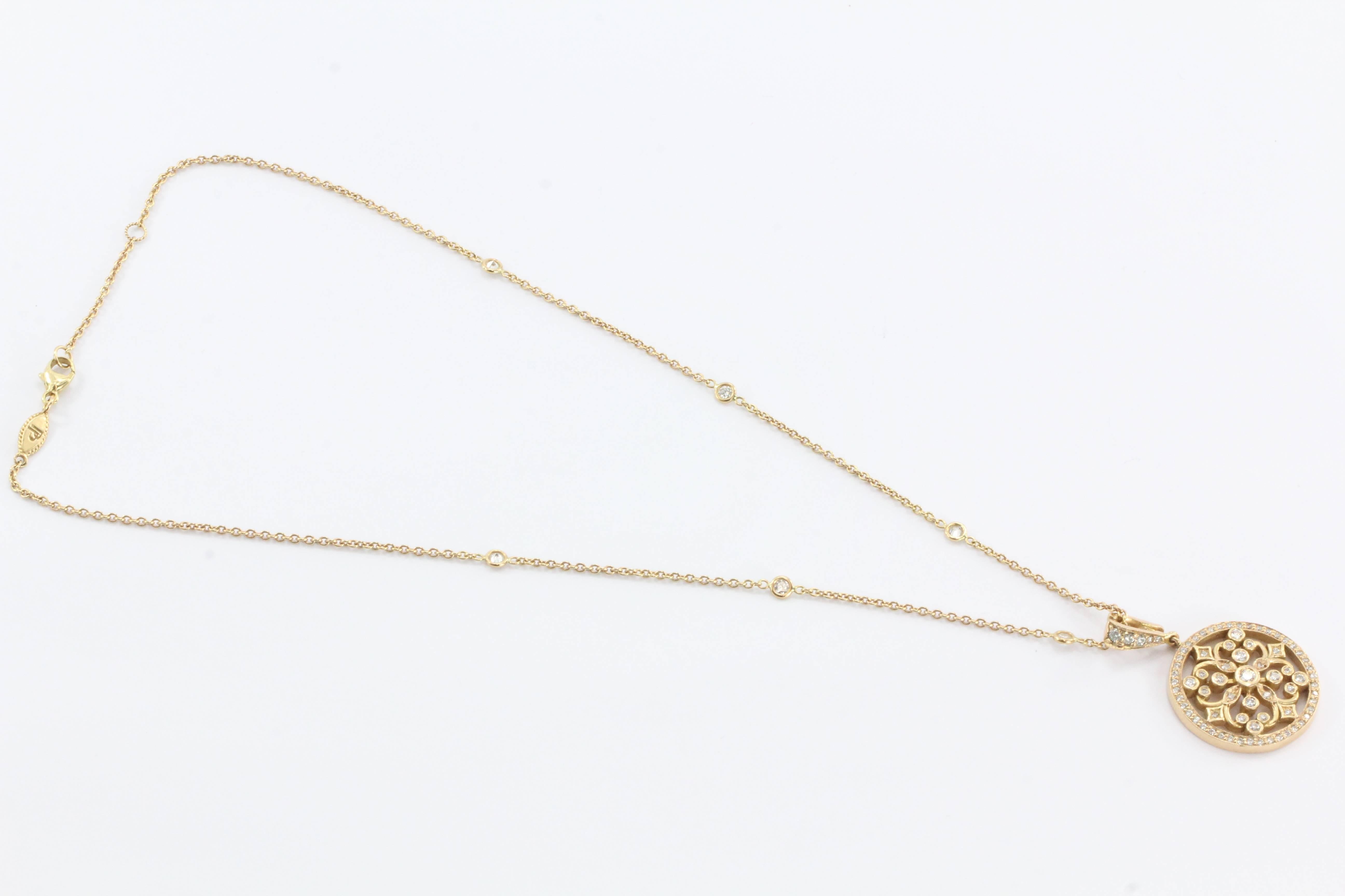penny preville diamond necklace