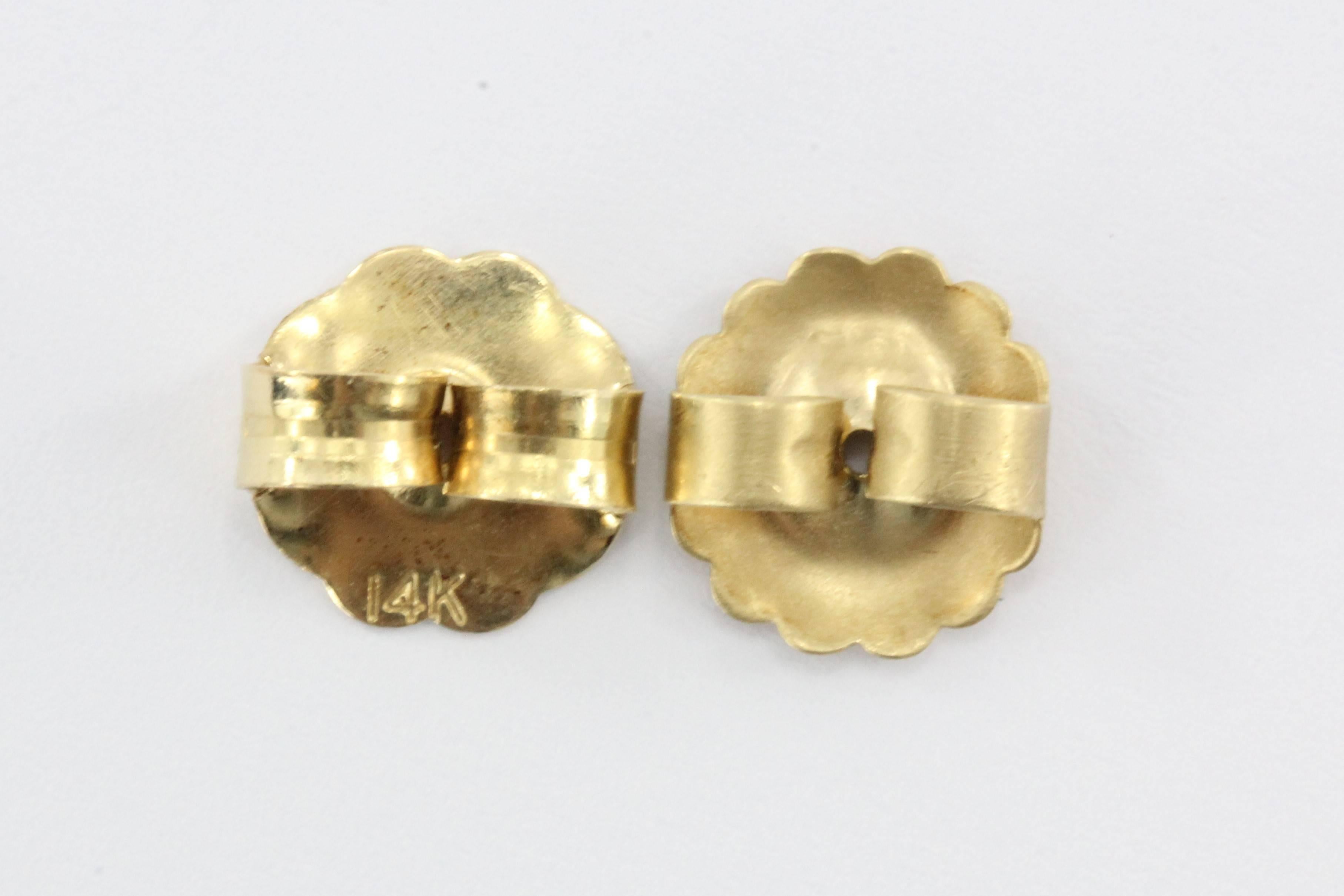 Ruby Gold Roman Silver Denarius Coin Earrings 3
