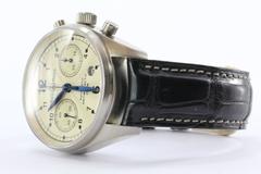 Bell and Ross Vintage 126 Automatic Chronograph 18k White Gold 39mm Watch