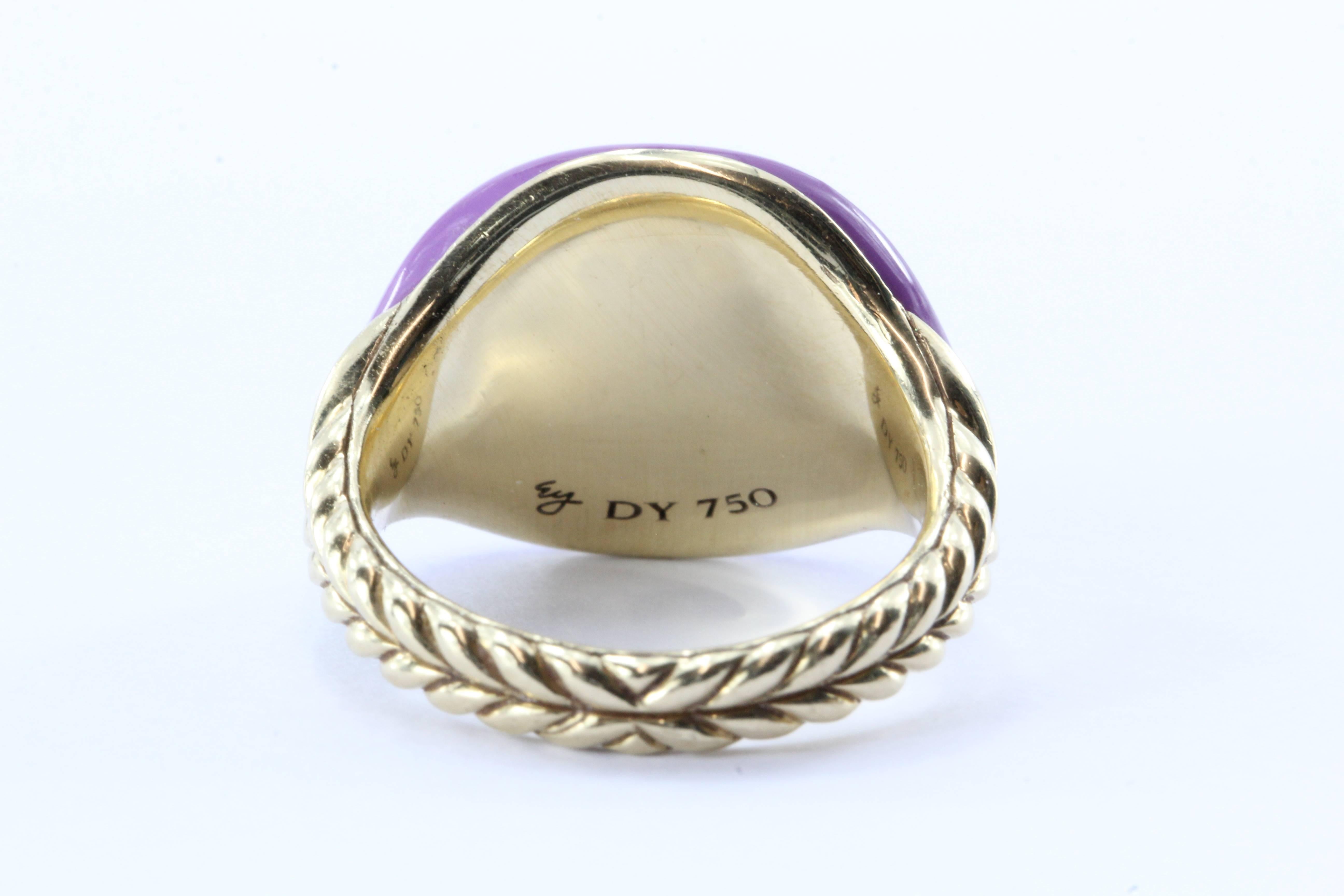 david yurman signet pinky ring