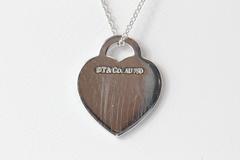 Tiffany & Co. Diamond Gold Please Return to Tiffany Heart Tag Necklace