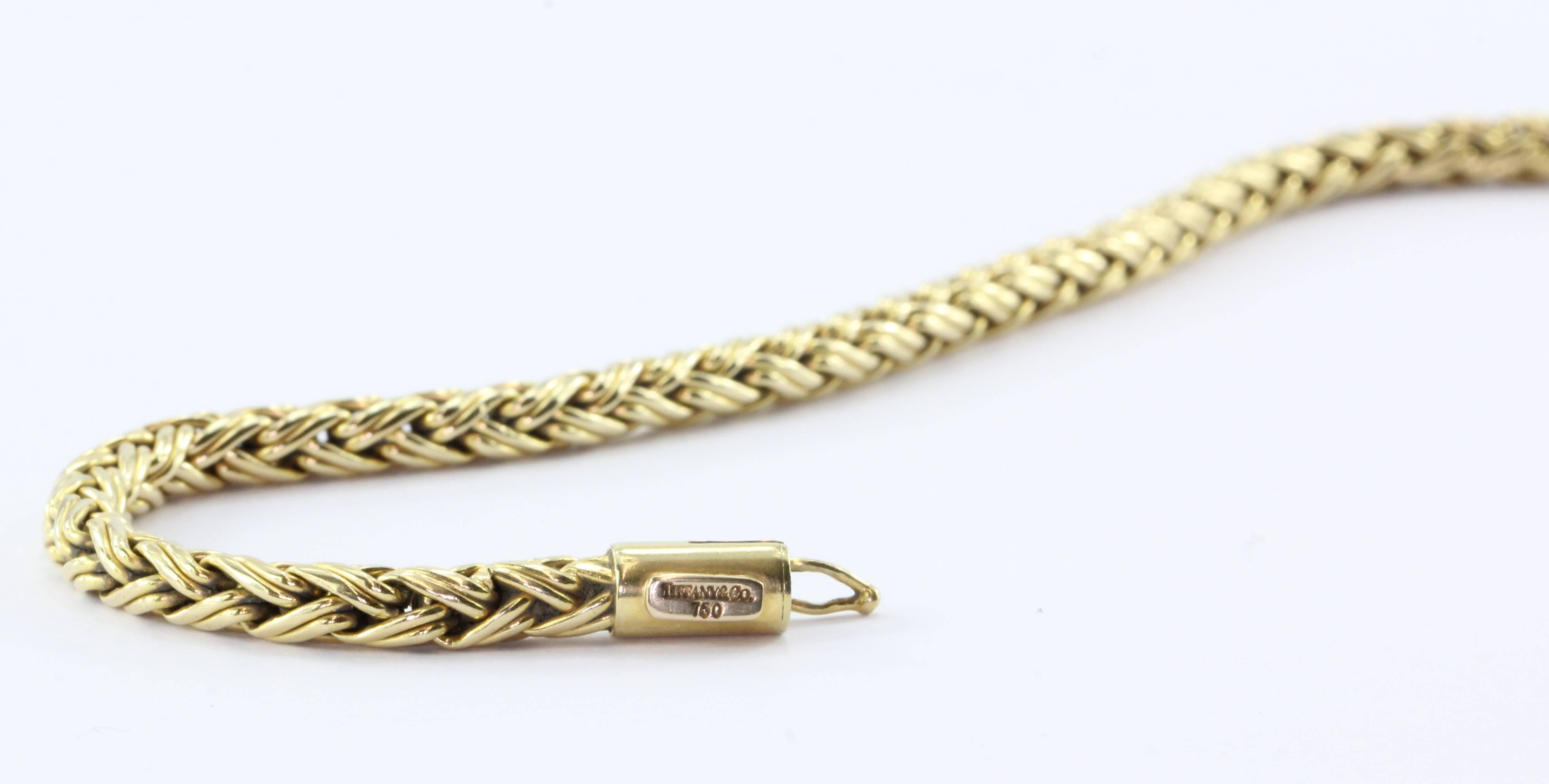 braided gold bracelet
