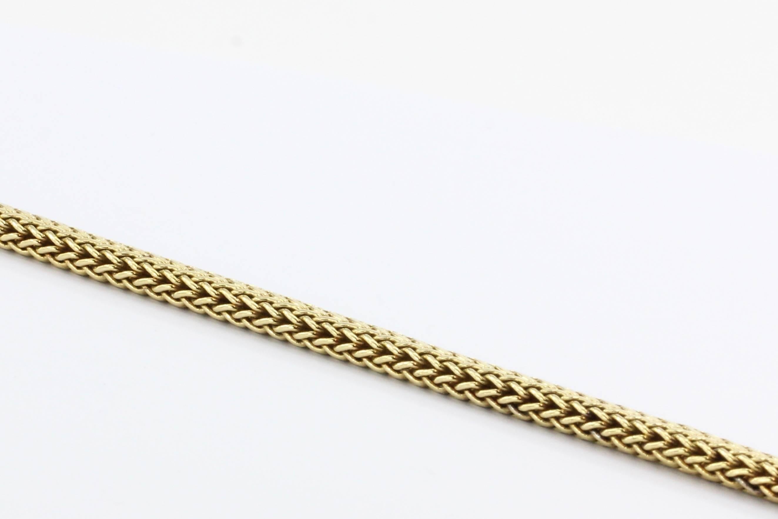 John Hardy Yellow Gold Diamond Classic Chain Bracelet 1