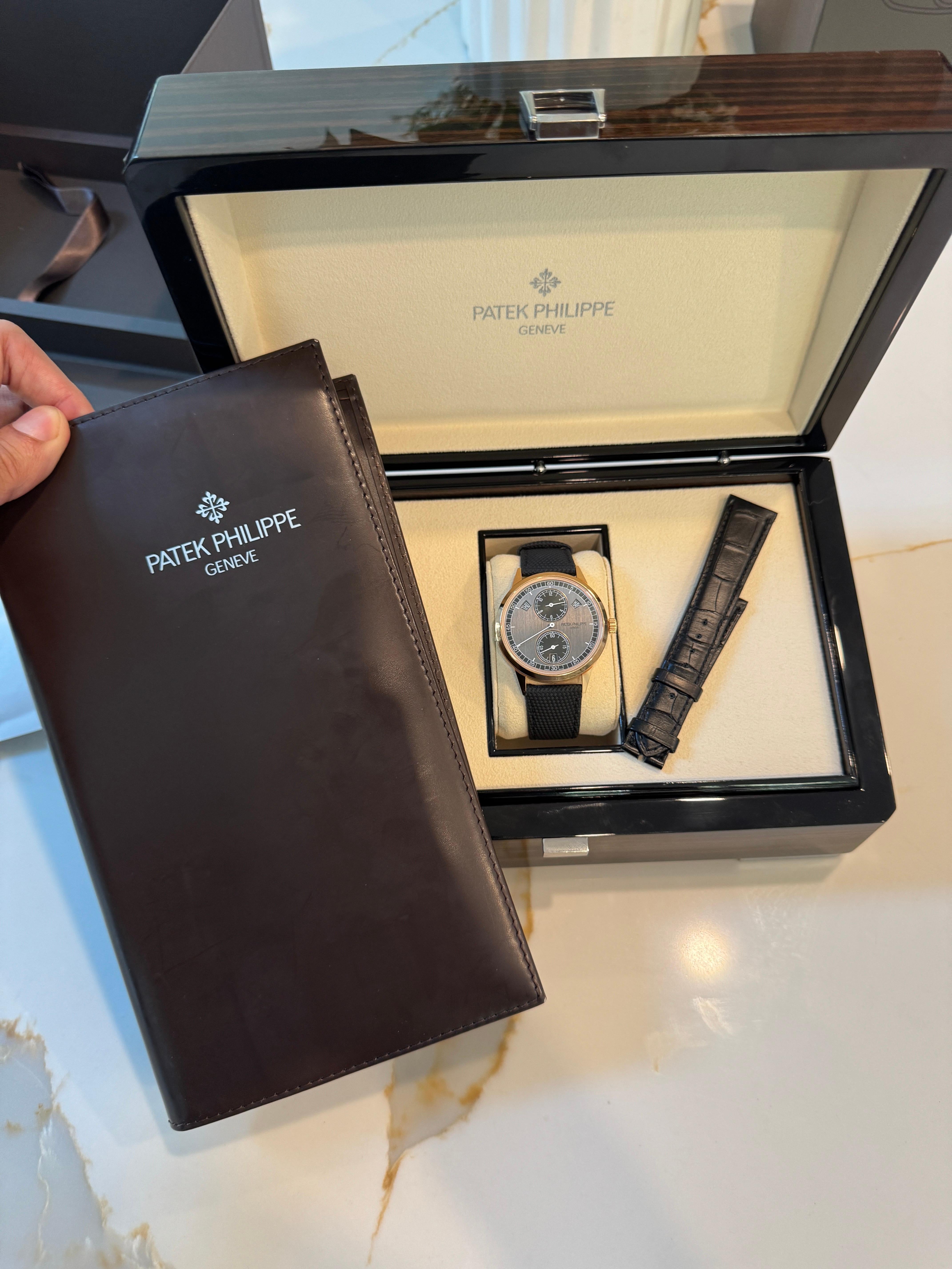 Moderno Patek Philippe Regolatore Complicazioni - 5235/50R-001 Set completo 2020 in vendita