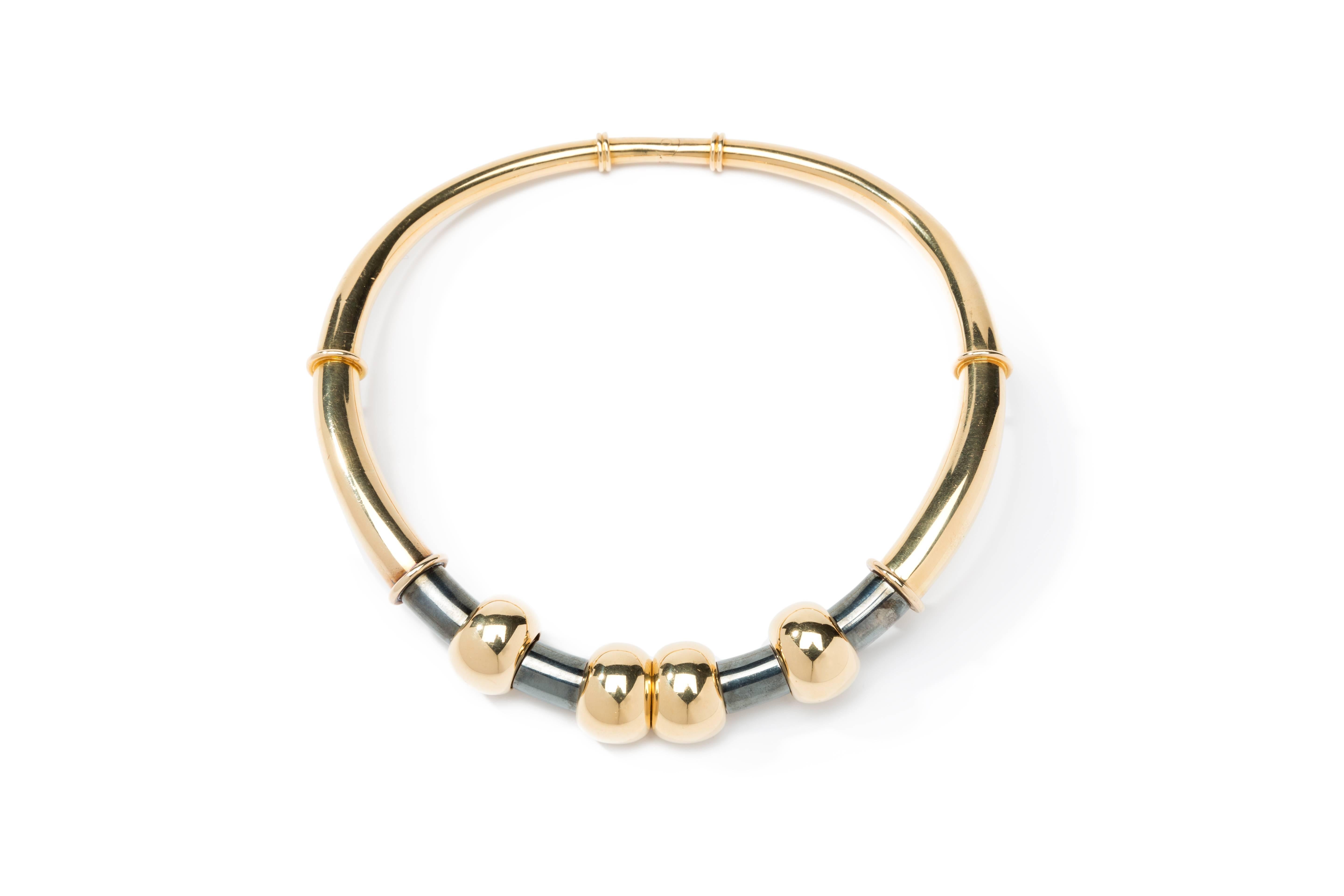 Women's Rene Boivin Diamond Gold Necklace For Sale