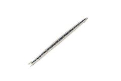 1920s Sapphire Diamond Platinum Tennis Bracelet