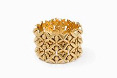 1960s Carl Bucherer Gold Link Bracelet