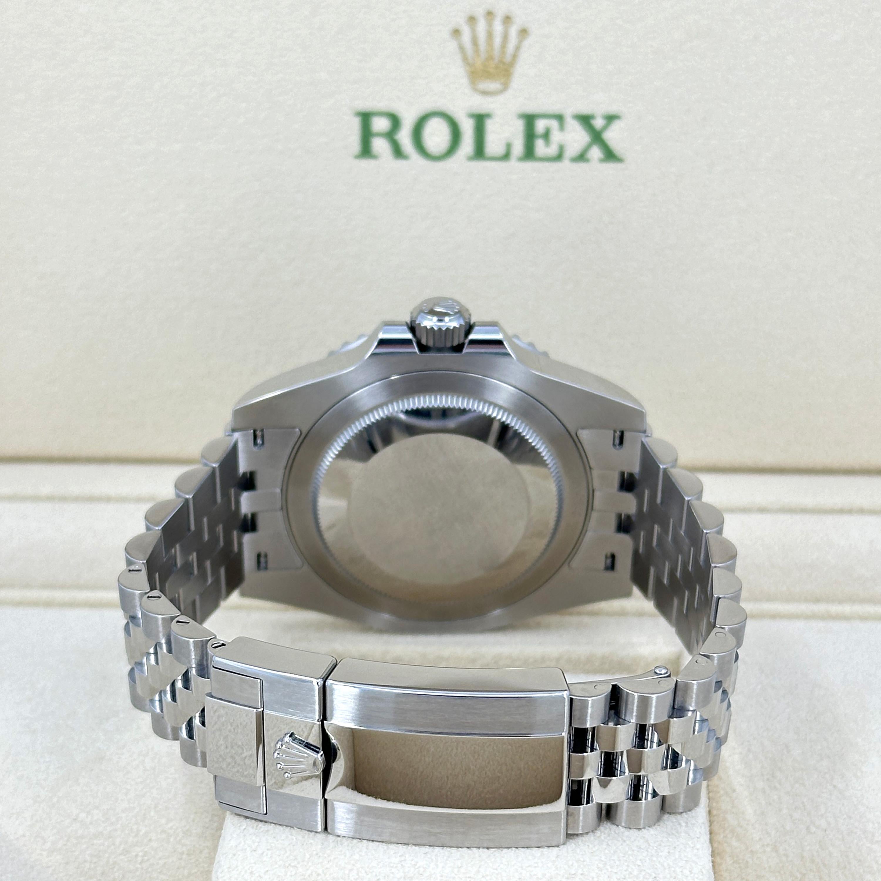 Unworn Rolex GMT-Master II Reference# 126710GRNR, Complete set, 2025 For Sale 8