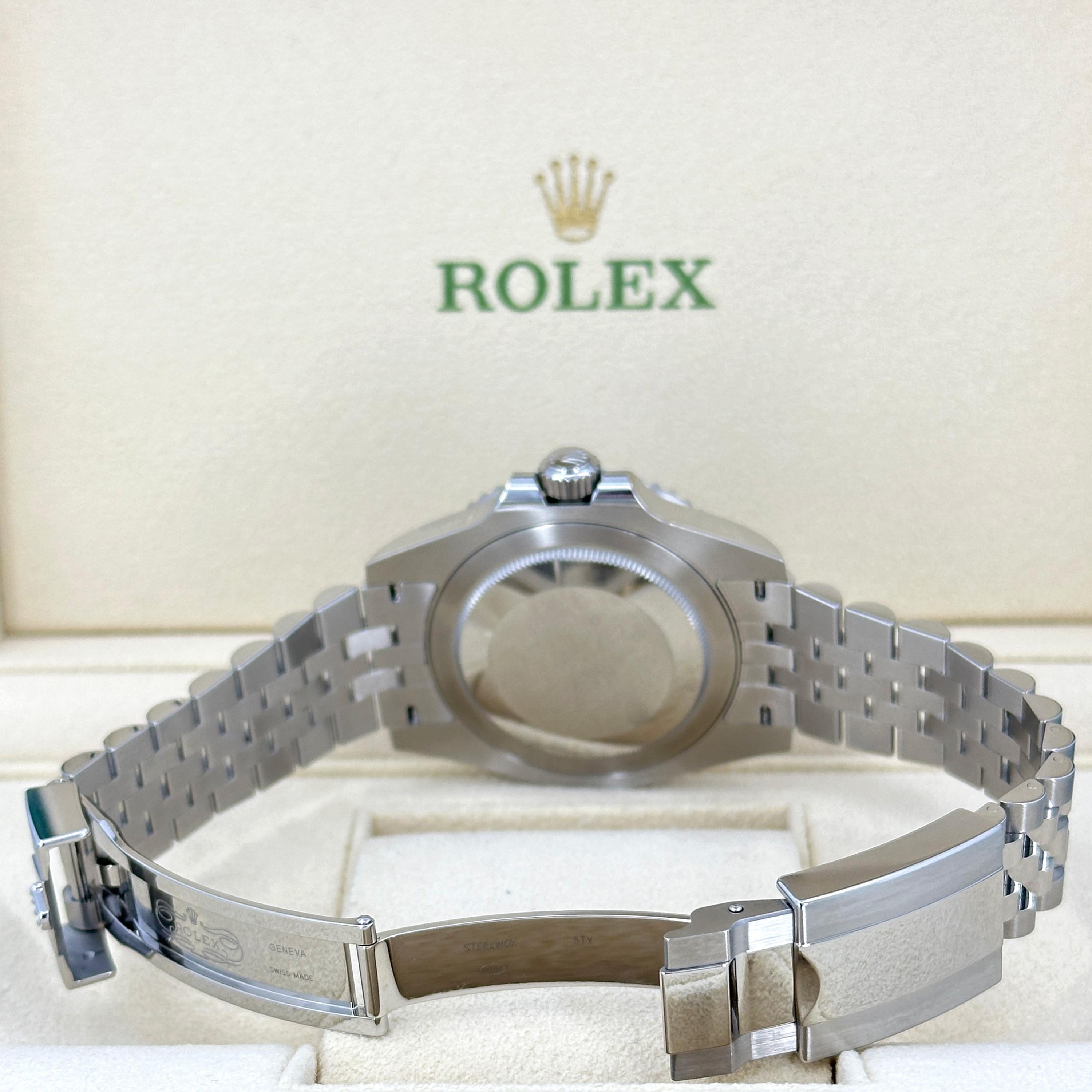 Unworn Rolex GMT-Master II Reference# 126710GRNR, Complete set, 2025 For Sale 9
