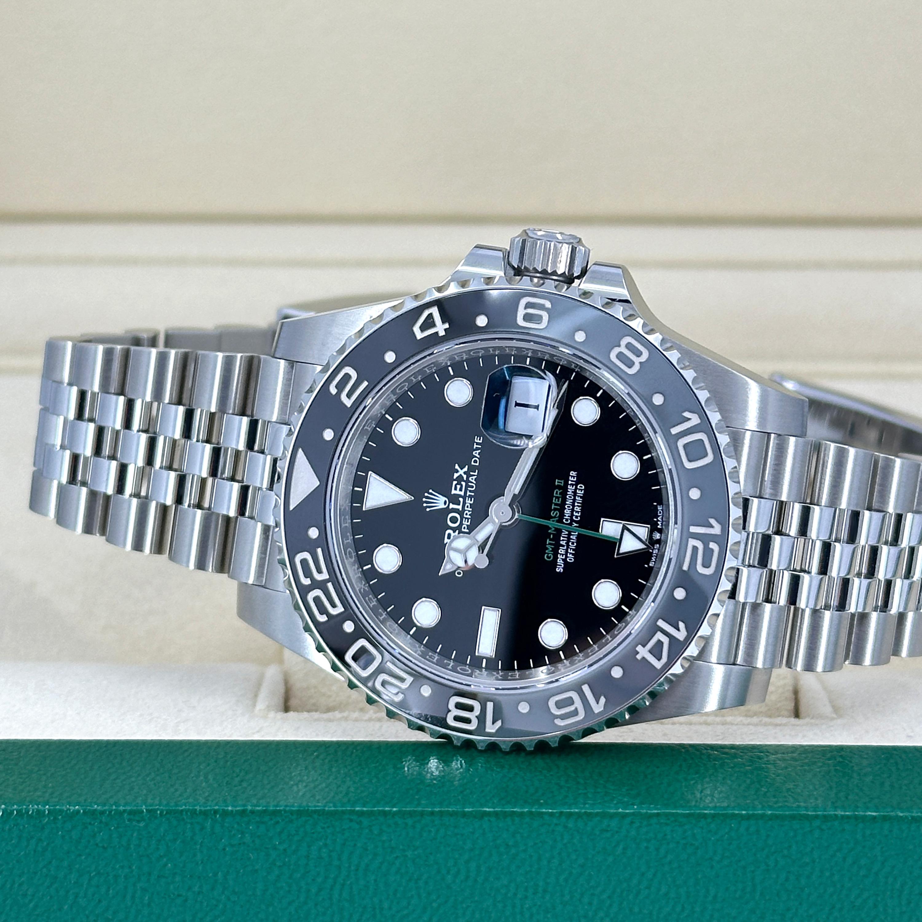 Unworn Rolex GMT-Master II Reference# 126710GRNR, Complete set, 2025 For Sale 10