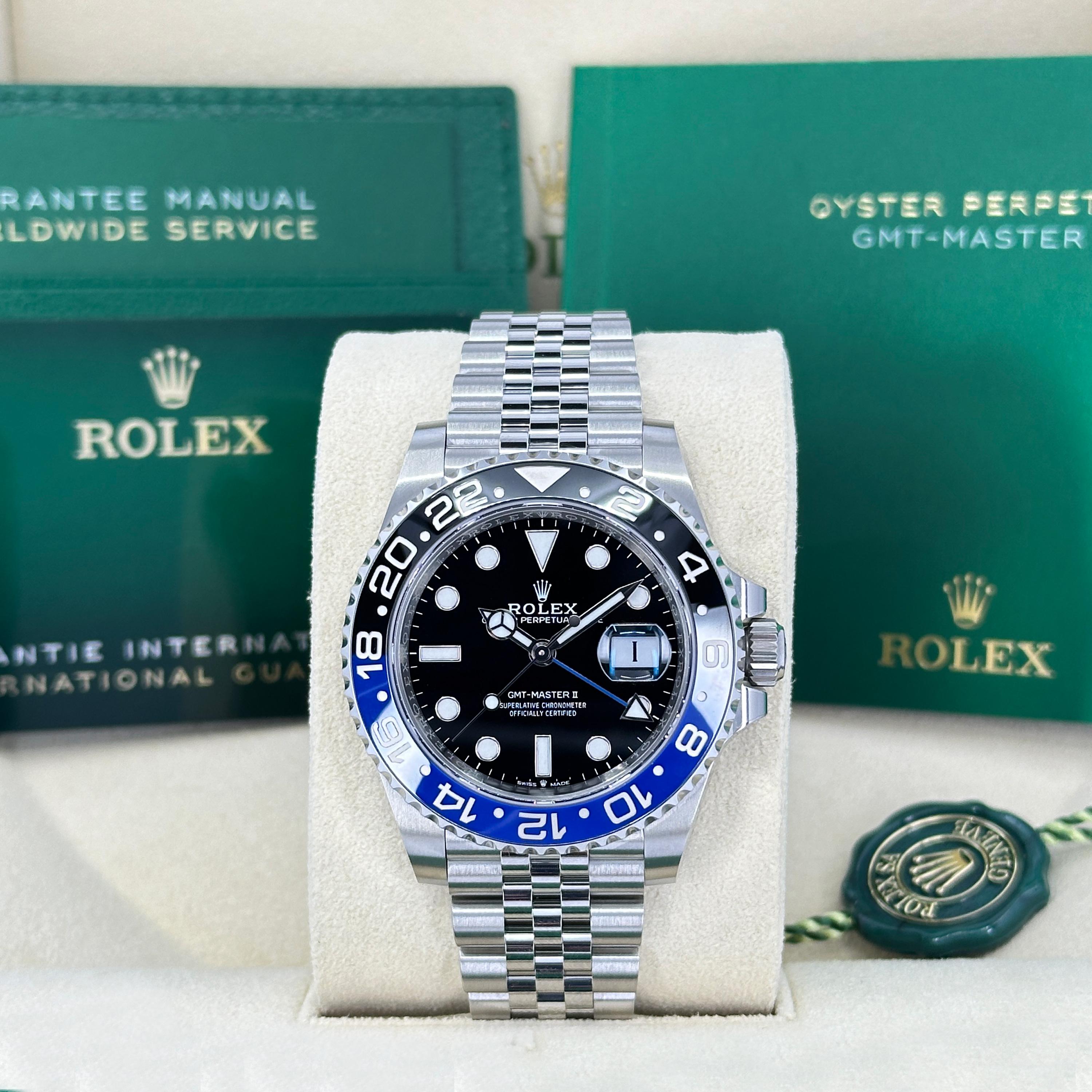 Rolex GMT-Master II Batgirl non indossato Numero di riferimento 126710BLNR, Set completo, 2025 In condizioni Nuovo in vendita a New York, NY
