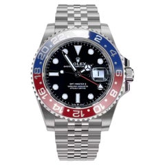 Unworn Rolex GMT-Master II Pepsi Reference# 126710BLRO, Complete set, 2025