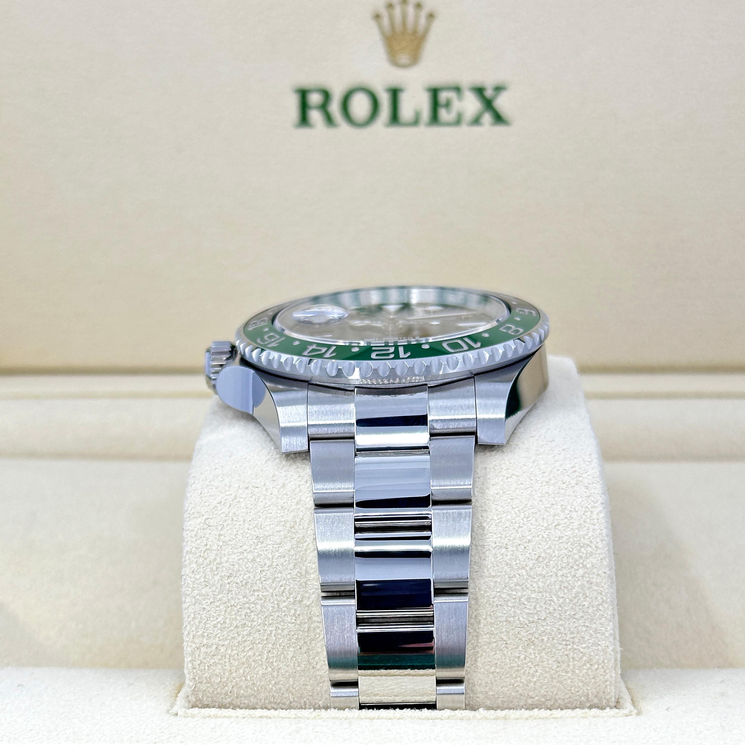 Women's or Men's Unworn Rolex GMT-Master II Sprite Reference# 126720VTNR, Complete set, 2025 For Sale