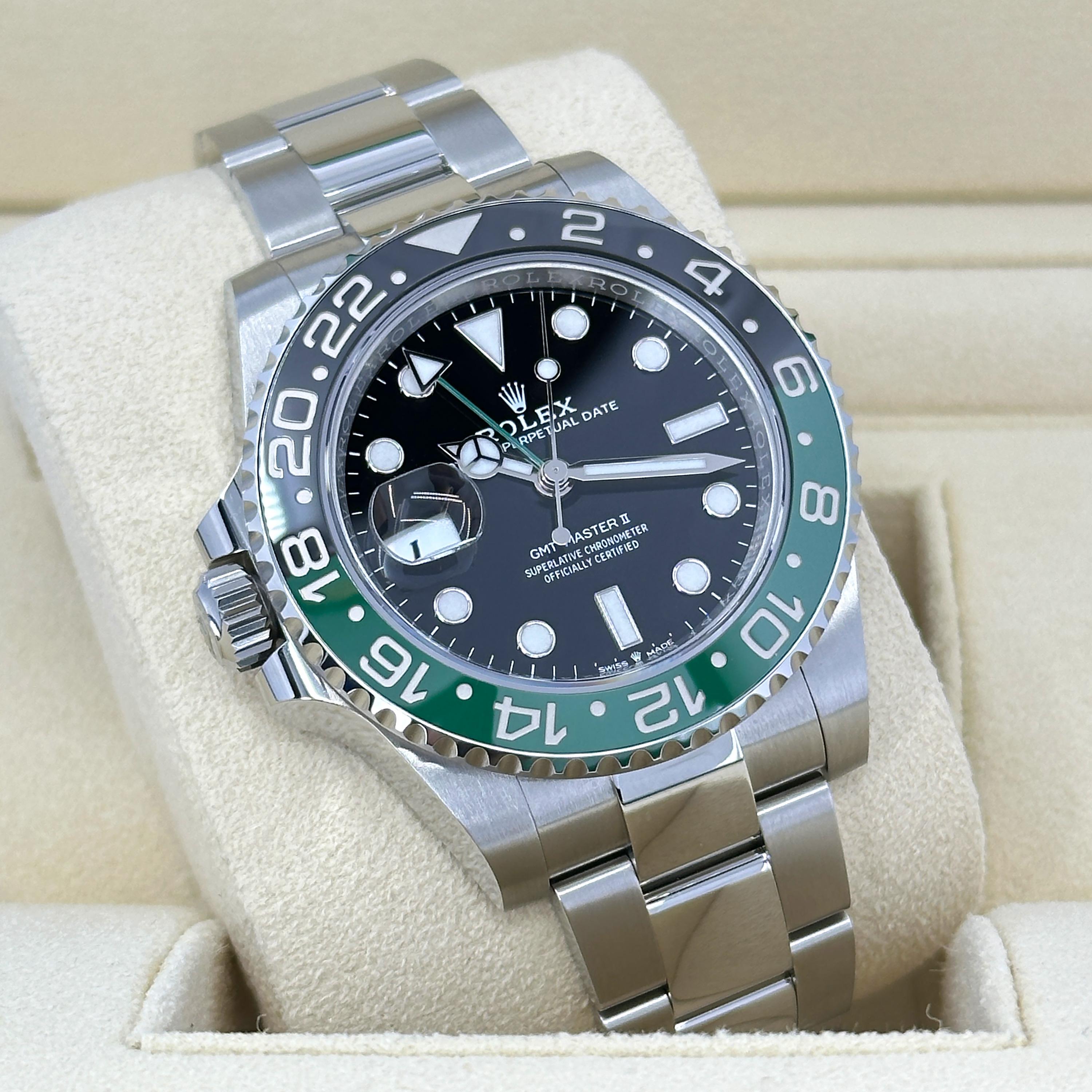 Unworn Rolex GMT-Master II Sprite Reference# 126720VTNR, Complete set, 2025 For Sale 8