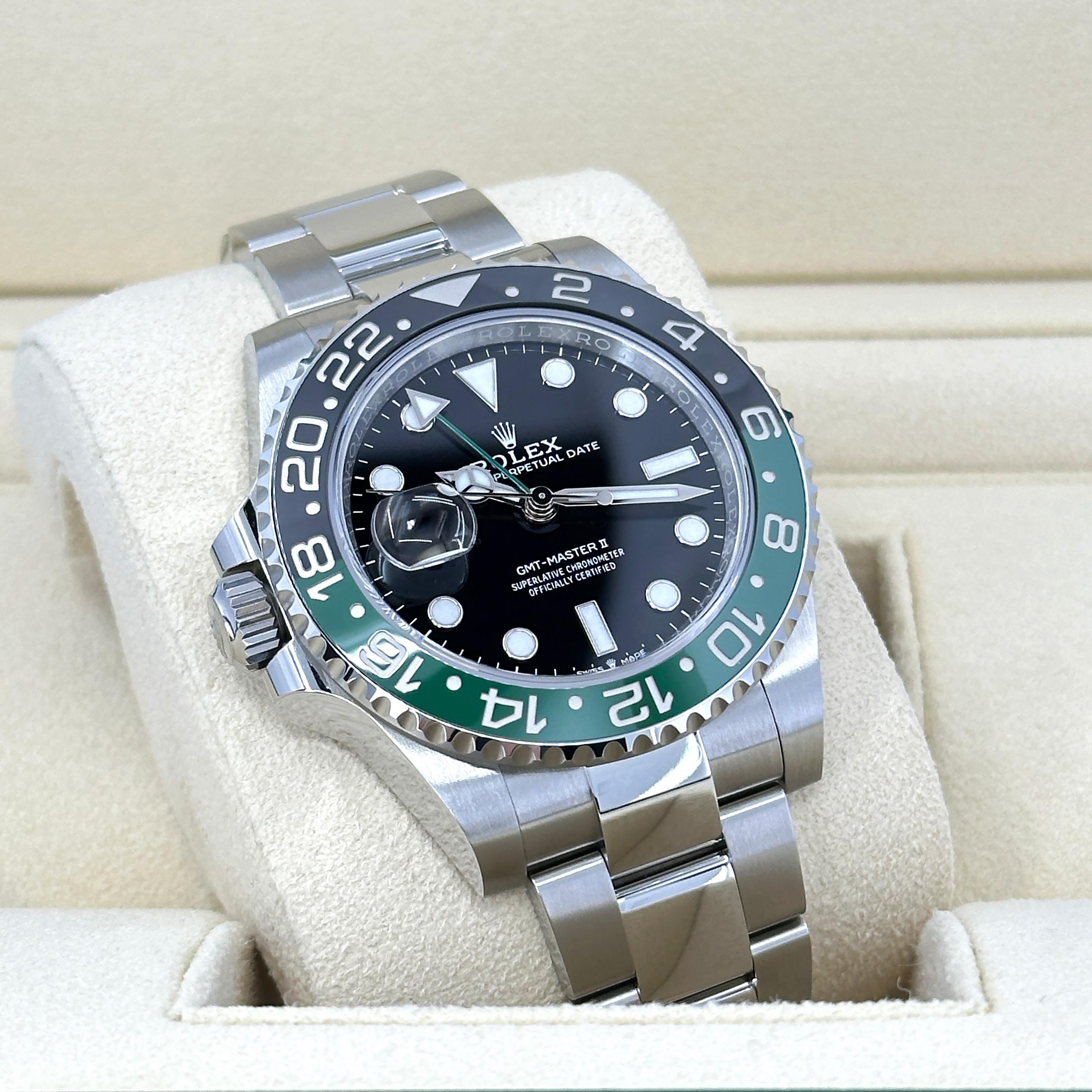 Unworn Rolex GMT-Master II Sprite Reference# 126720VTNR, Complete set, 2025 For Sale 6