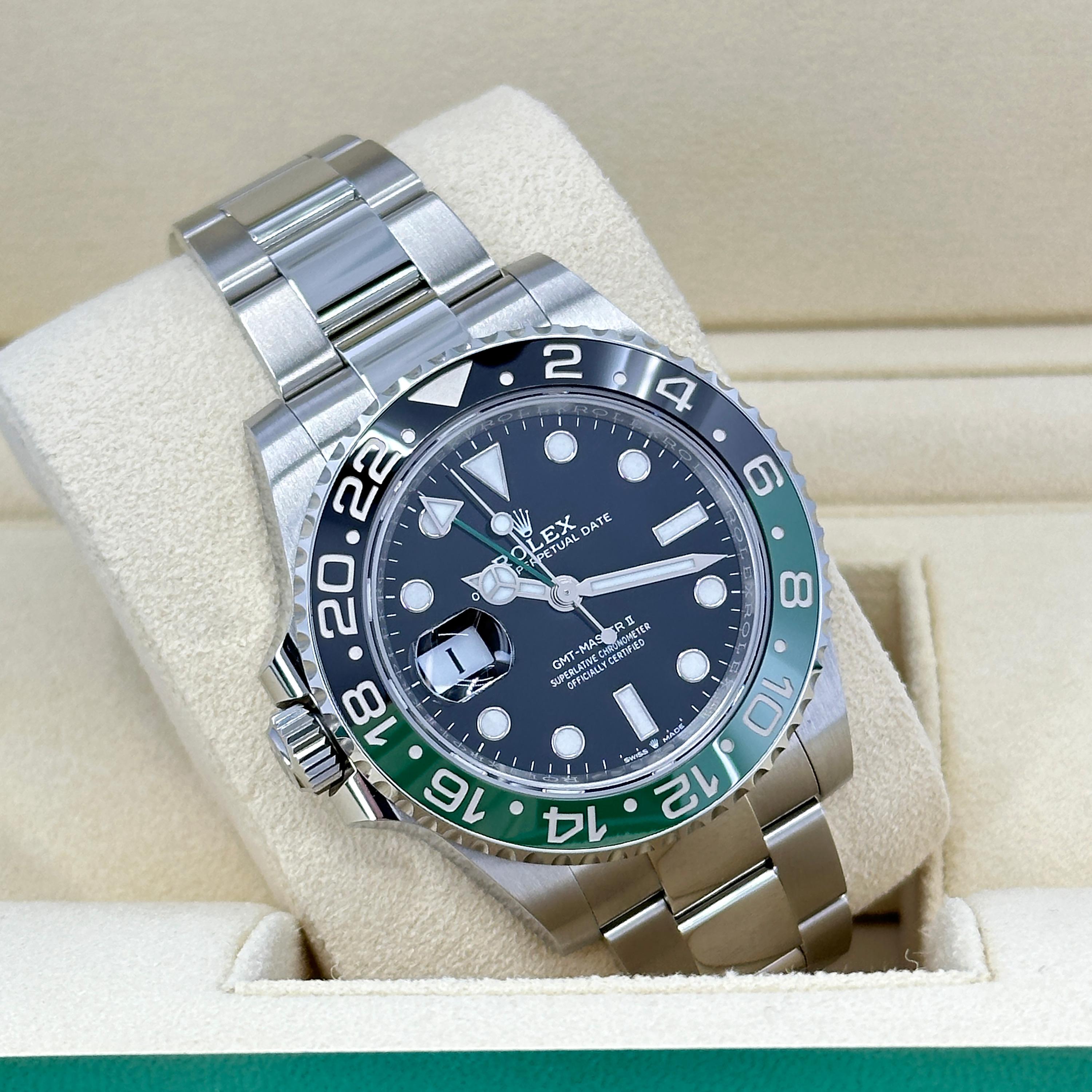 Unworn Rolex GMT-Master II Sprite Reference# 126720VTNR, Complete set, 2025 For Sale 7