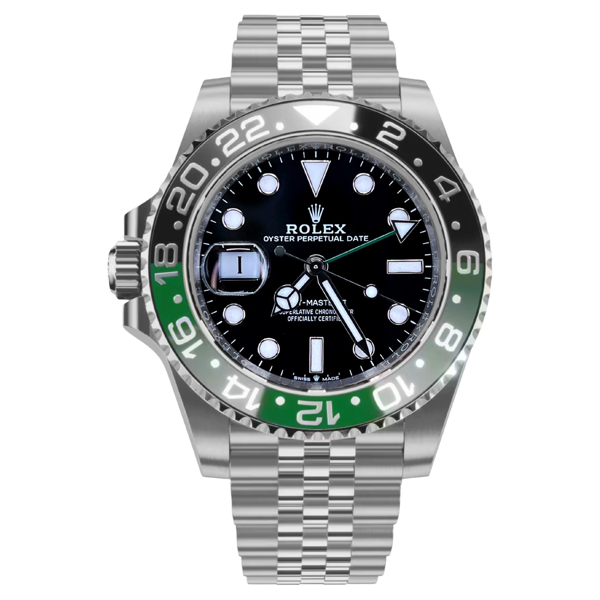 Unworn Rolex GMT-Master II Sprite Reference# 126720VTNR, Complete set, 2025