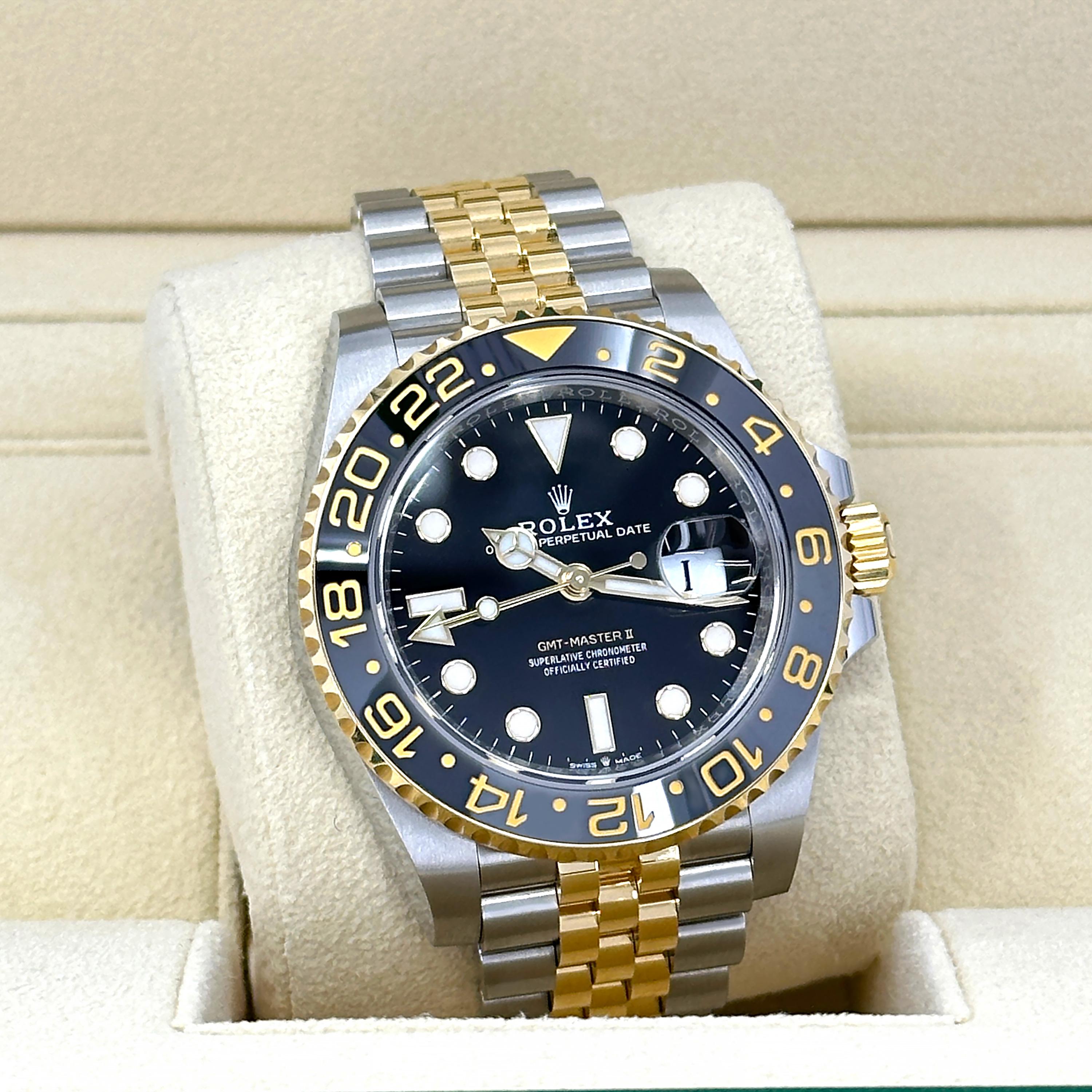 Rolex GMT-Master II non indossato Numero di riferimento 126713GRNR, Set completo, 2025 in vendita 5
