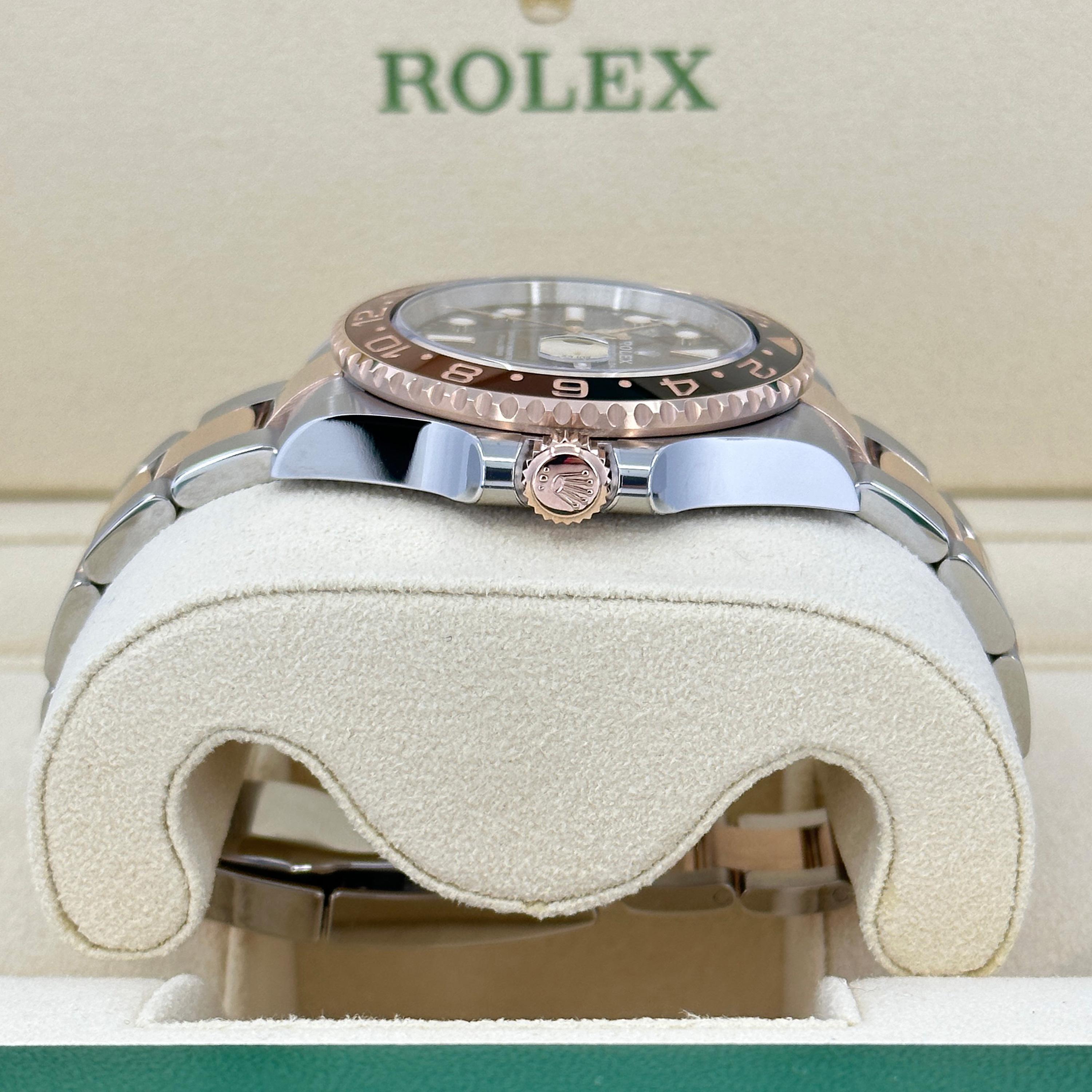 Unworn Rolex GMT-Master II Root Beer Reference# 126711CHNR, Complete set, 2025 For Sale 2