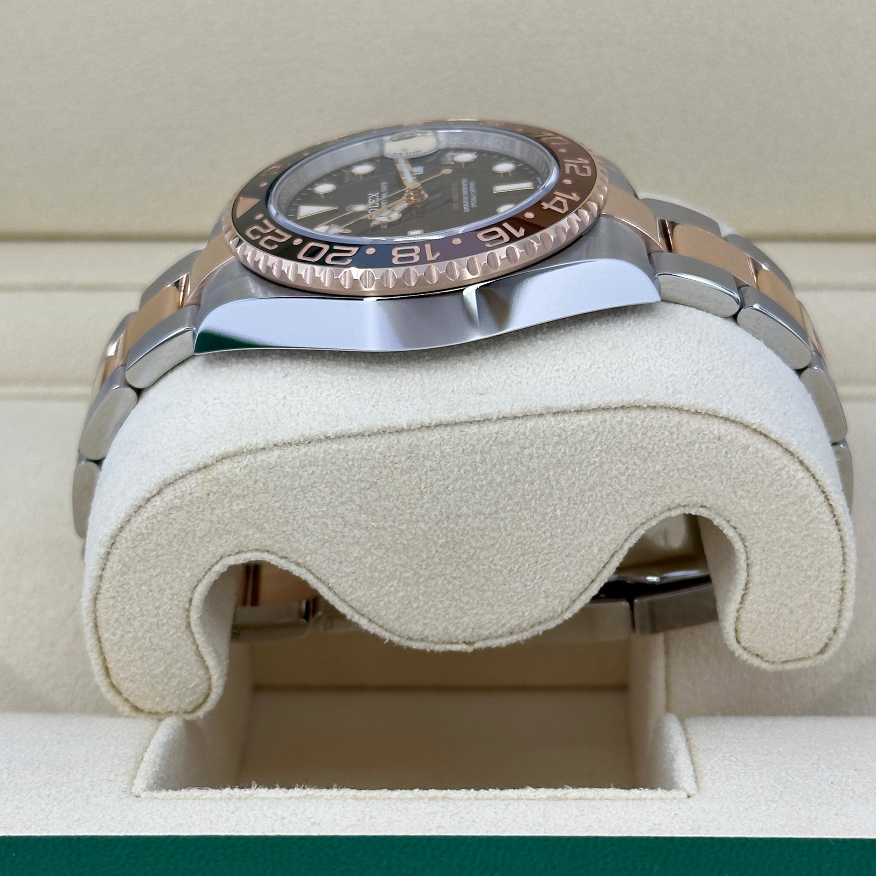 Women's or Men's Unworn Rolex GMT-Master II Root Beer Reference# 126711CHNR, Complete set, 2025 For Sale