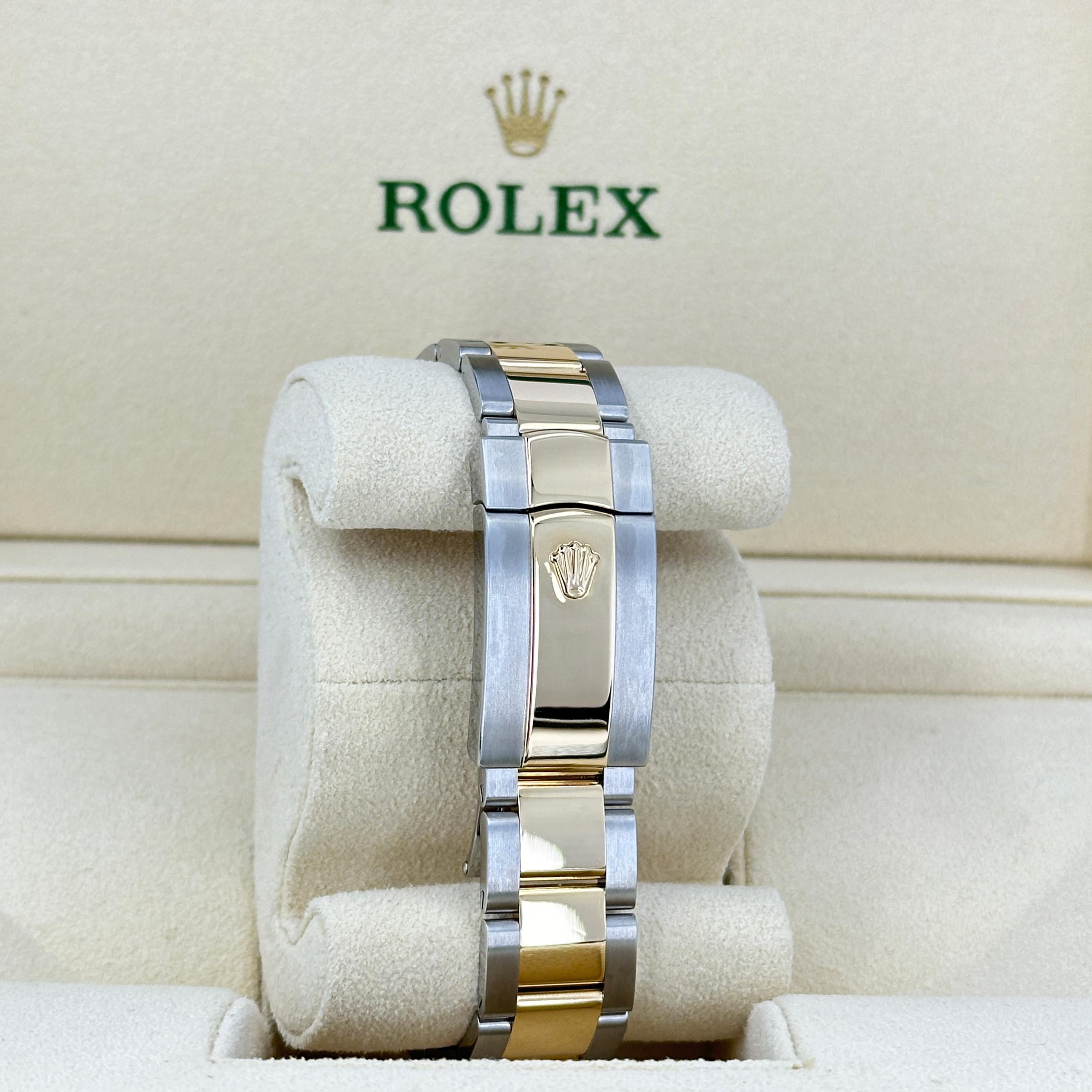 Ungetragene Rolex Datejust 41 Champagne Oyster Reference# 126333, Komplettset, 2025 im Angebot 3