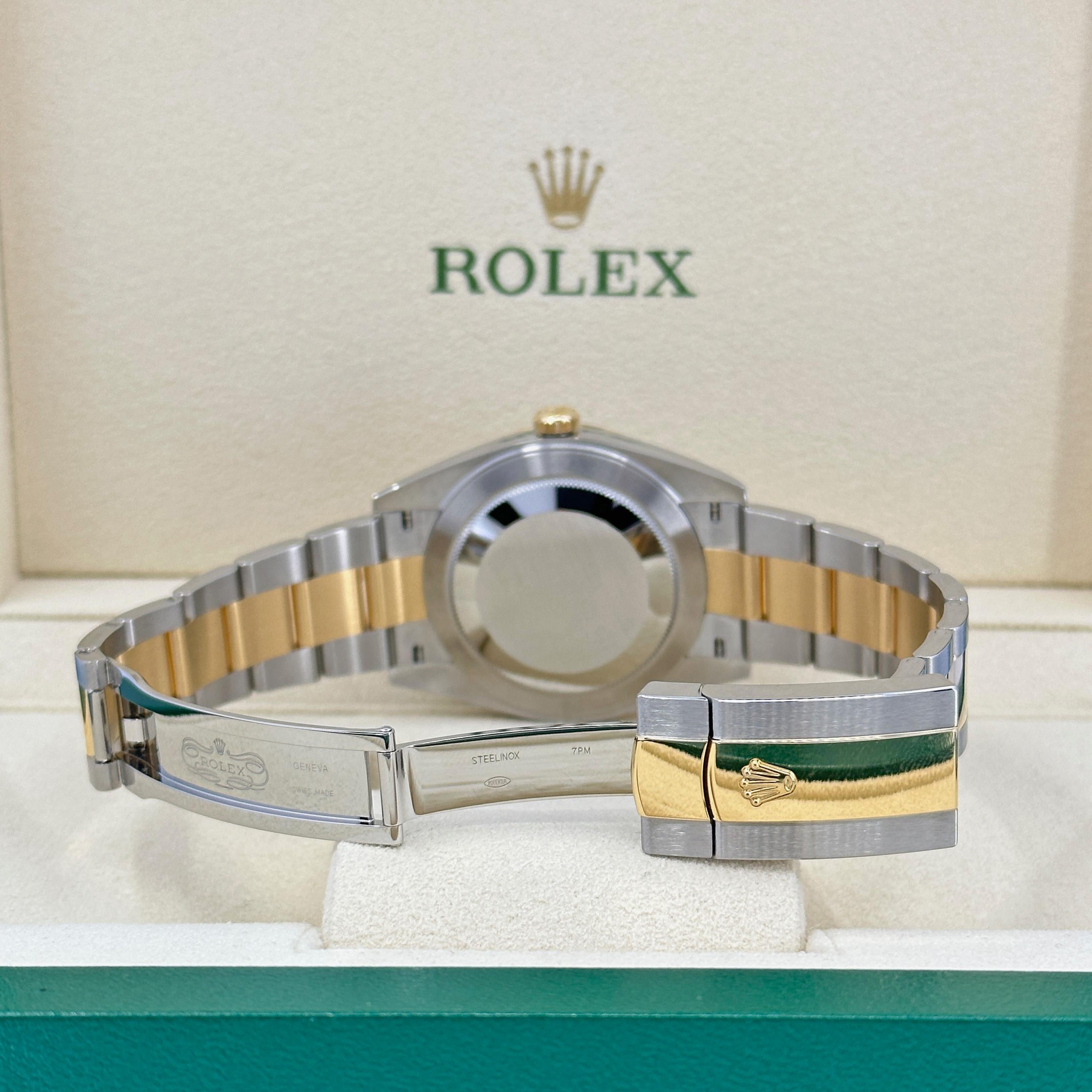 Ungetragene Rolex Datejust 41 Weiß Oyster Reference# 126333, Komplettset, 2025 im Angebot 9
