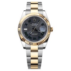 Unworn Rolex Datejust 41 Grey Oyster Reference# 126333, Complete set, 2025