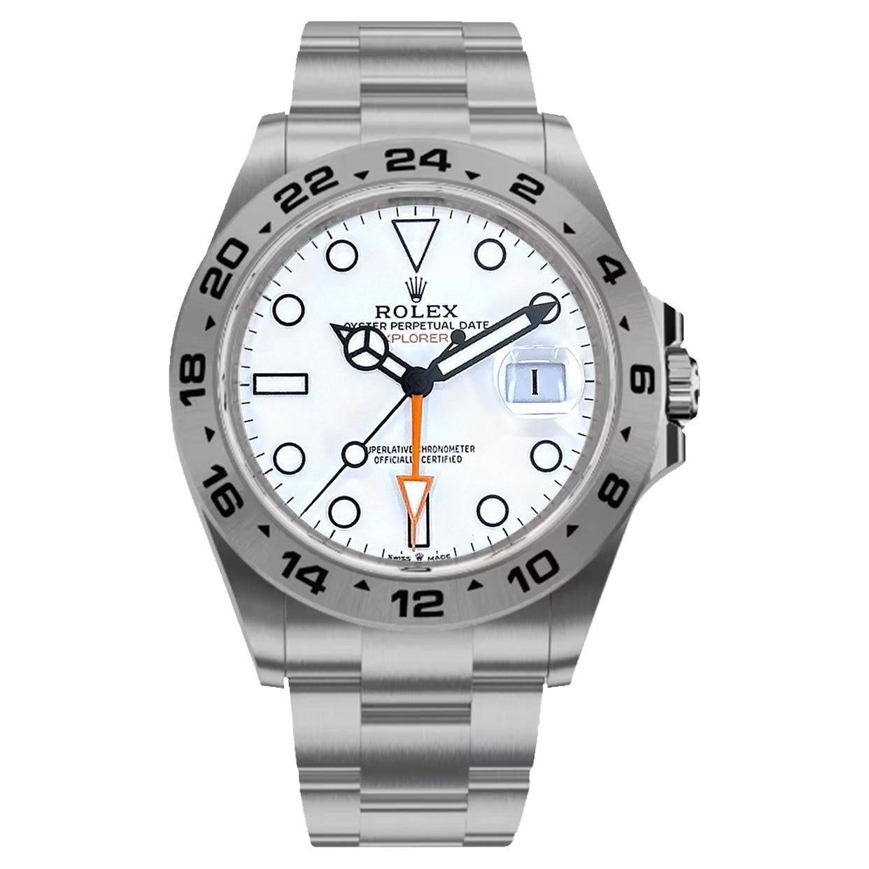 Ungetragene Rolex Explorer II Reference# 226570, Komplettset, 2025 im Angebot