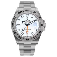 Unworn Rolex Explorer II Reference# 226570, Complete set, 2025