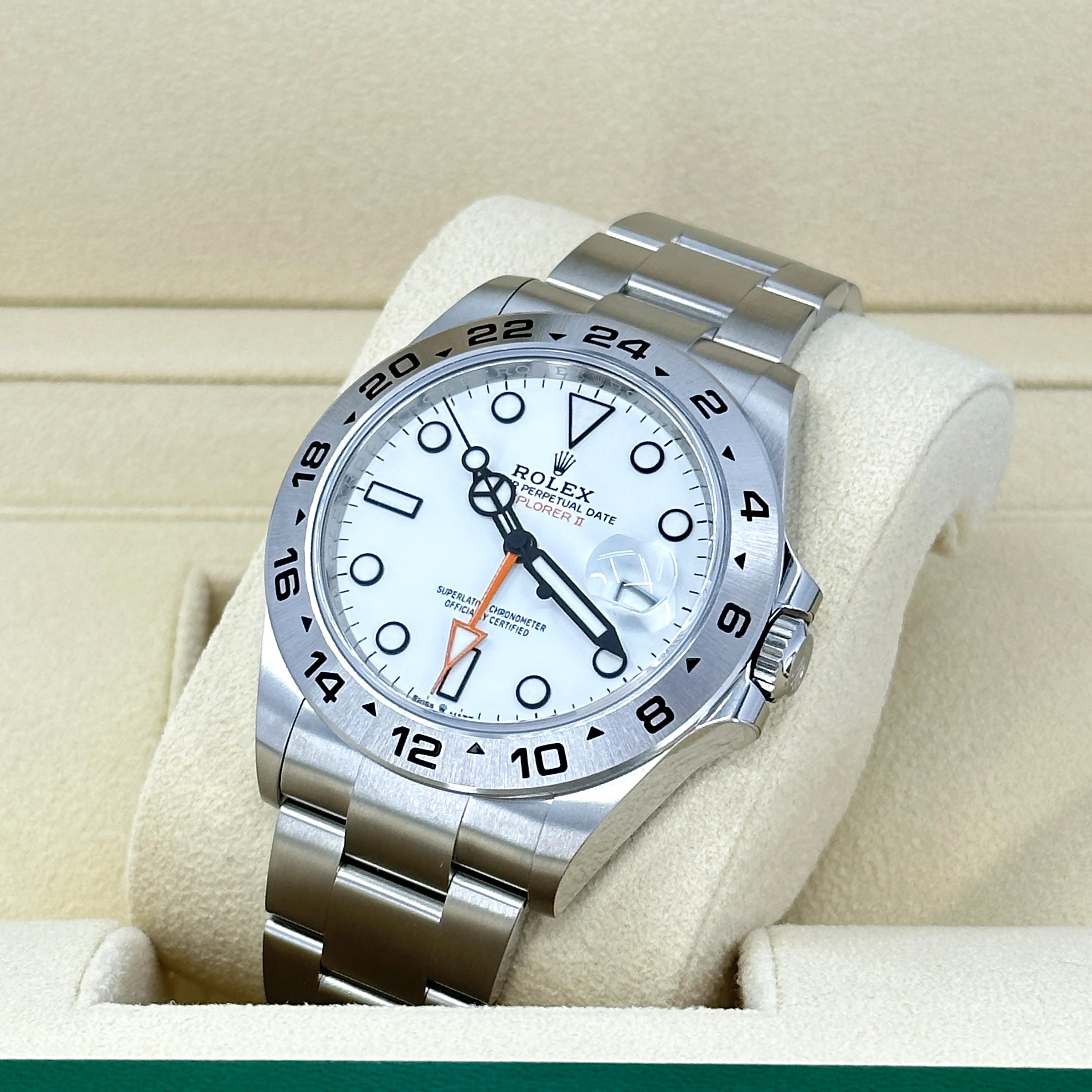 Ungetragene Rolex Explorer II Reference# 226570, Komplettset, 2025 im Angebot 9