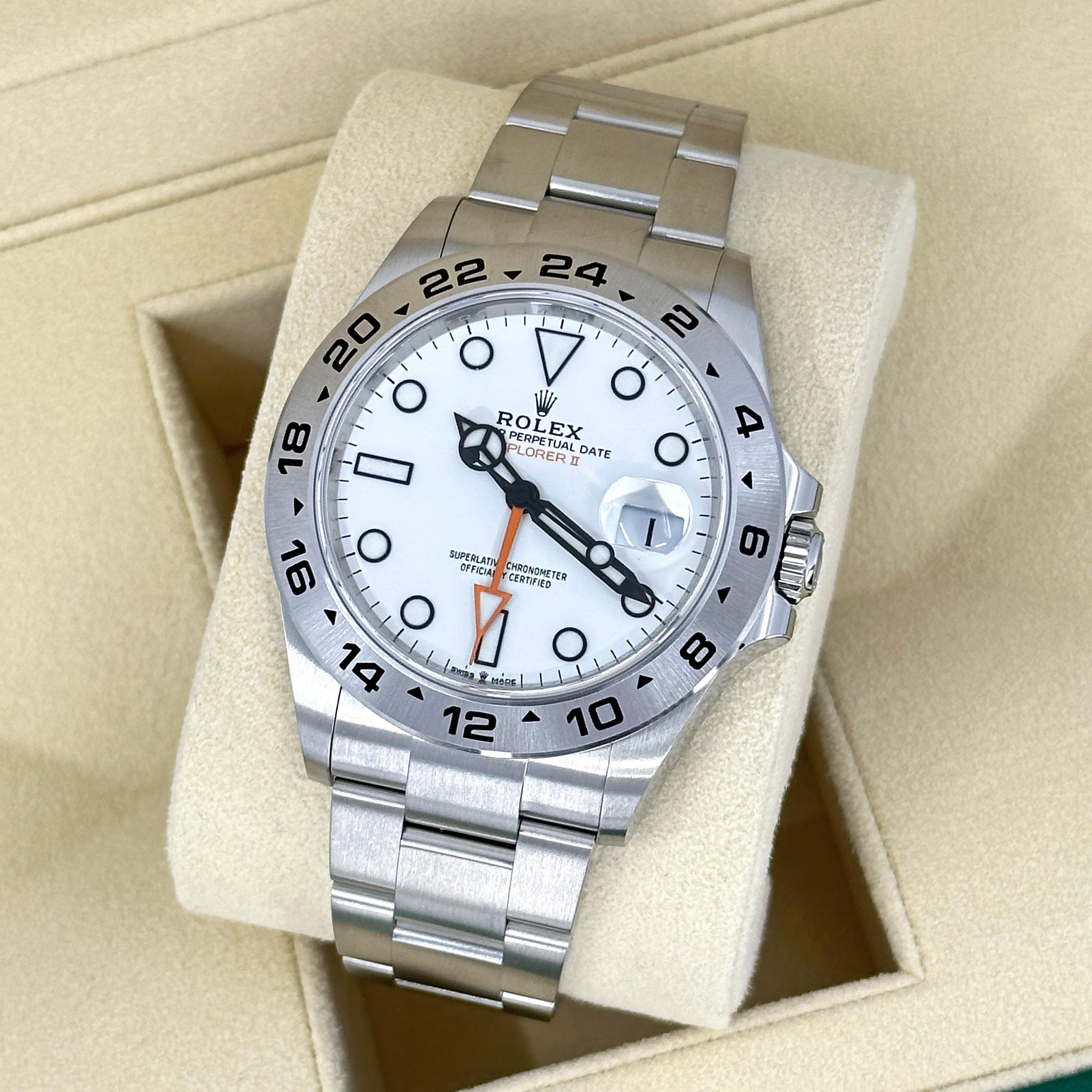 Ungetragene Rolex Explorer II Reference# 226570, Komplettset, 2025 im Angebot 10