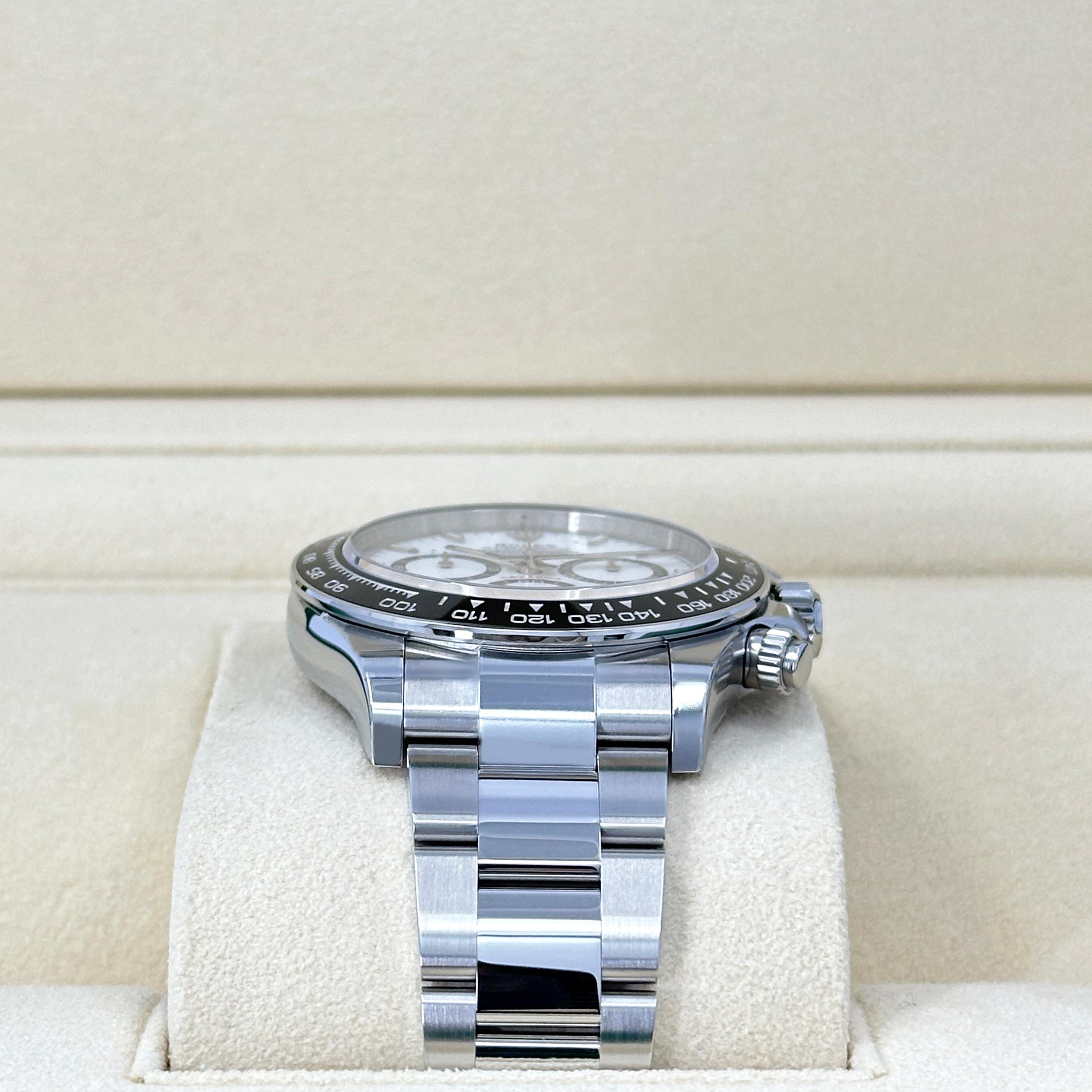 Rolex Cosmograph Daytona non indossato Numero di riferimento 126500ln, Set completo, 2025 In condizioni Nuovo in vendita a New York, NY