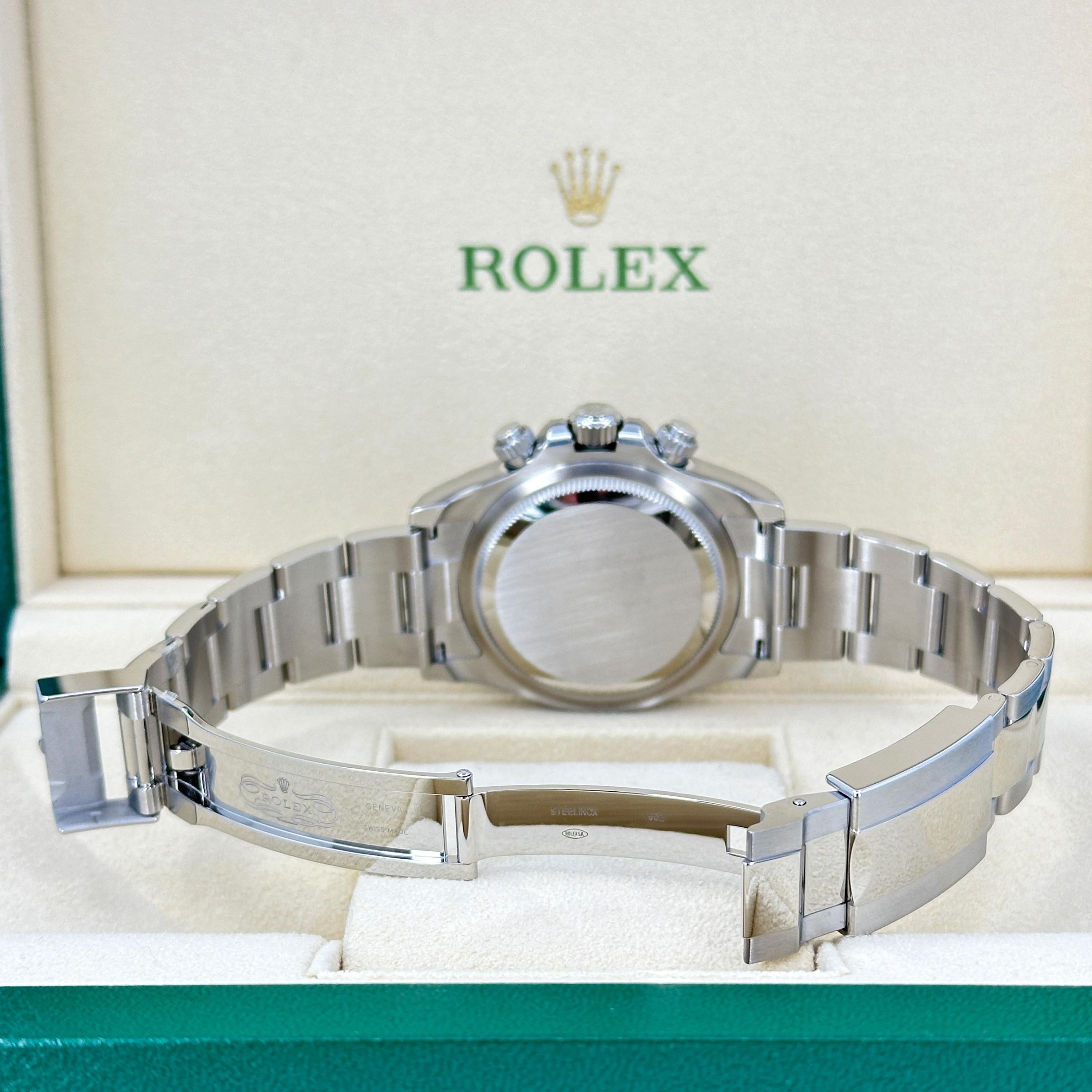 Rolex Cosmograph Daytona non indossato Numero di riferimento 126500ln, Set completo, 2025 in vendita 8