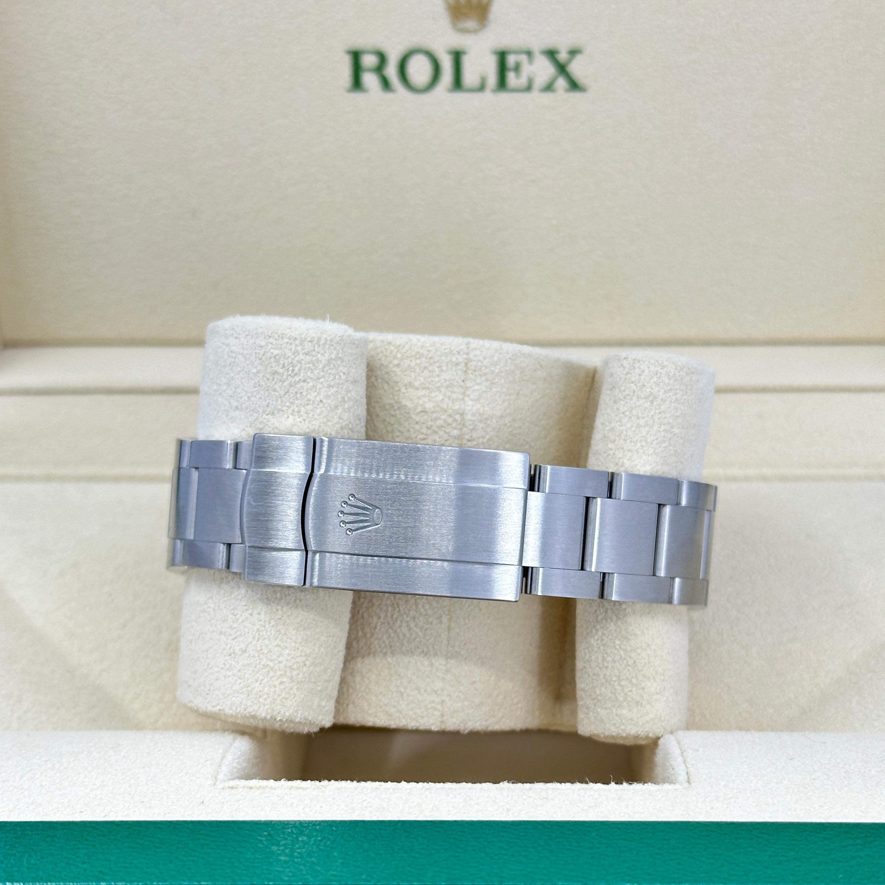 da uomo o donna Rolex Oyster Perpetual Senza Data Riferimento n. 124300, Set completo, 2025 in vendita