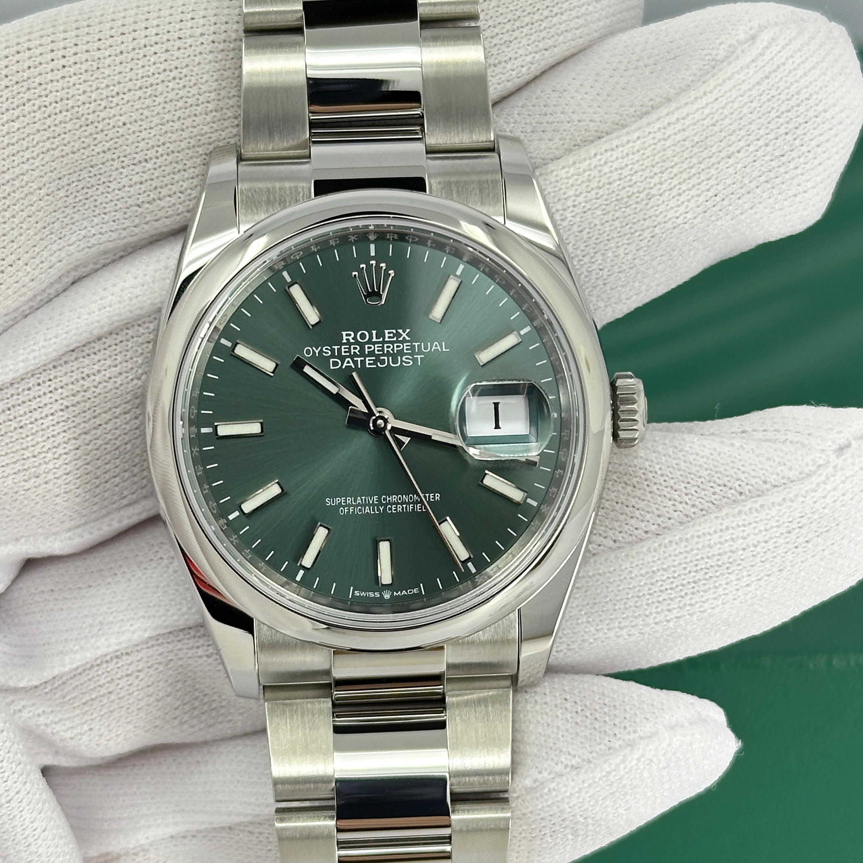 Rolex Datejust 36 Greene & Greene Reference# 126200, Set completo, 2025 in vendita 12