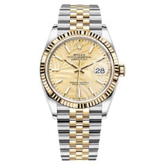 Unworn Rolex Datejust 36 Palm Motif Reference# 126233, Complete set, 2025