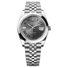 Unworn Rolex Datejust 41 Slate Jubilee Reference# 126300, Complete set, 2025