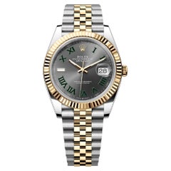 Unworn Rolex Datejust 41 Slate Jubilee Reference# 126333, Complete set, 2025