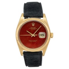 1976 Rolex Datejust 18K Red Jasper Ref. 1601