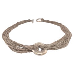 Tiffany & Co. Chain and Round Toggle Necklace